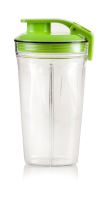 Láhev na smoothie nutri mix transparentní 530 ml - DOMO DO700BL-BK_(2)