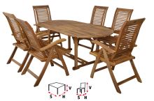 HECHT HECHT CAMBERET SET - set zahradního nábytku