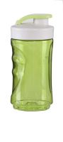 Láhev na smoothie transparentní zelená 300 ml - DOMO DO436BL-BK_(2)